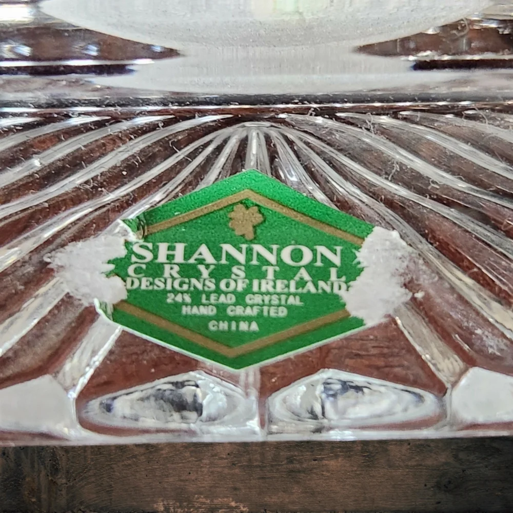 Shannon of Ireland Godinger 24% Lead Crystal  6
